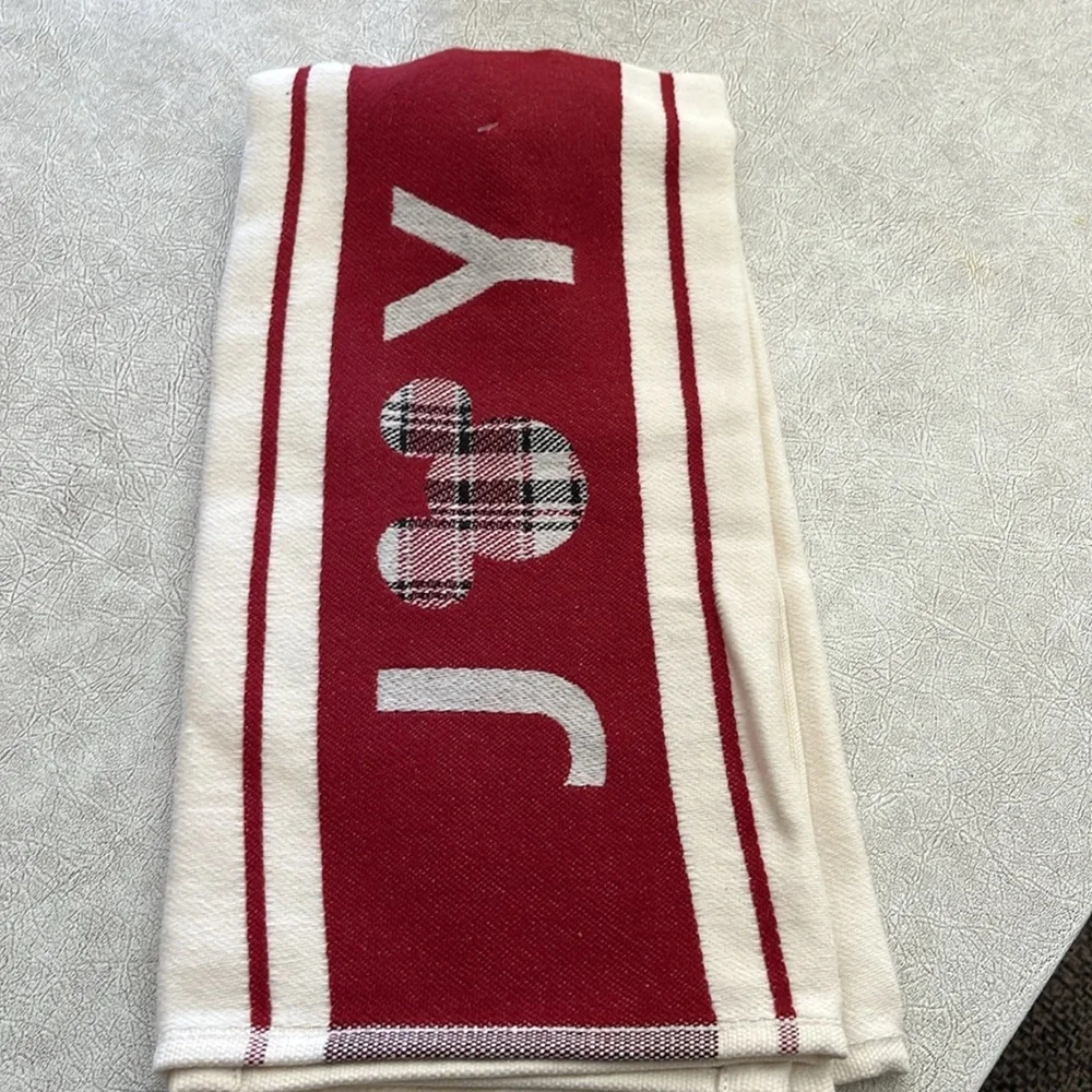 Disney Christmas dish towel NWT